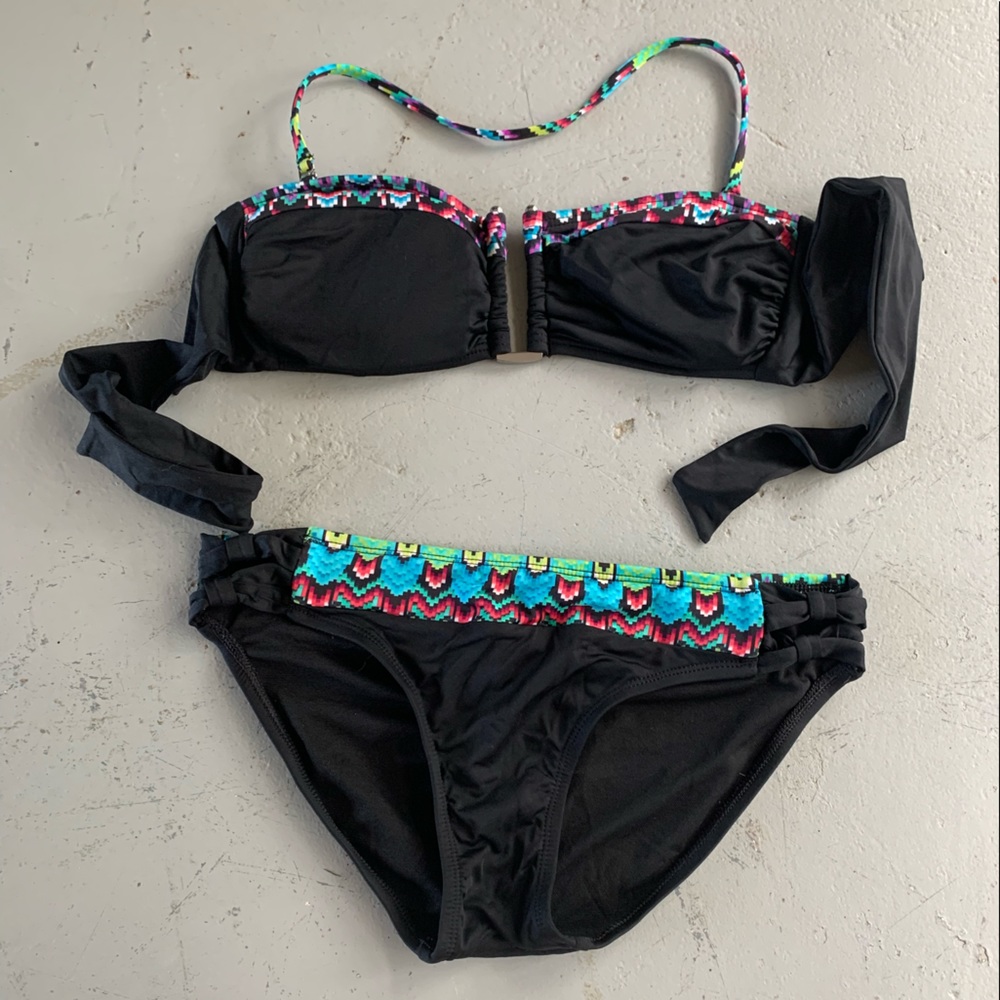 a.n.a. Southwestern print Bikini set